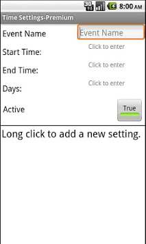 Time Settings (Trial) screenshot 2