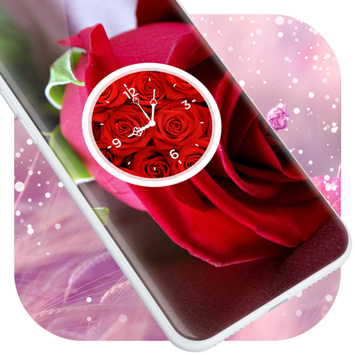 Lovely Clock Live Wallpaper icon