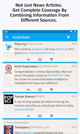 Science News, Videos, & Social Media screenshot 3