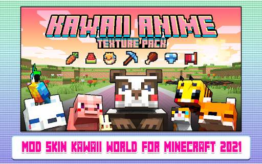 Mod Kawaii World for Minecraft screenshot 4