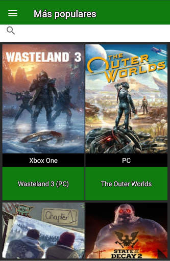 GamePass List screenshot 1