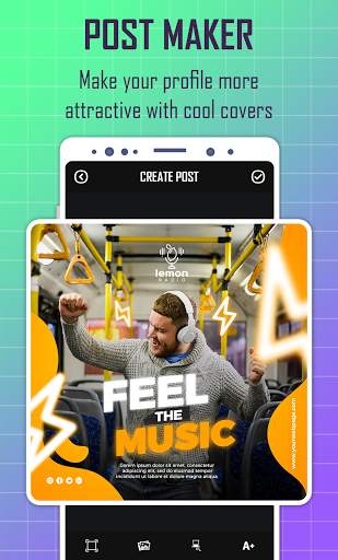 Post Maker - Create Posts For Social Media screenshot 2