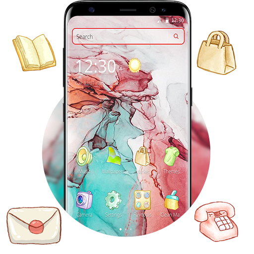 Color Classy Marble Pattern Theme icon