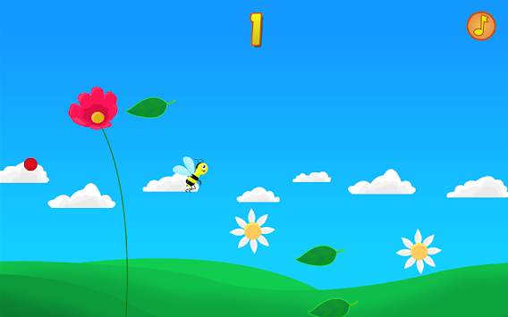 Bee Leaf - Sunny Flower Game screenshot 1