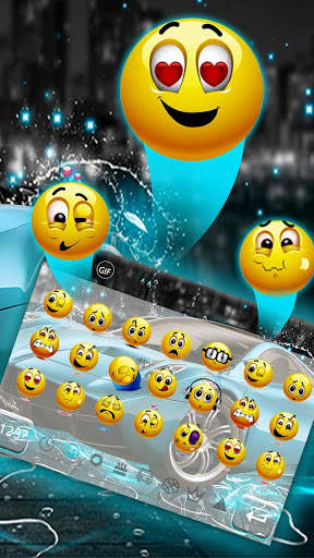 Water Stealth Sci-fi Sports Car Keyboard 3 تصوير الشاشة