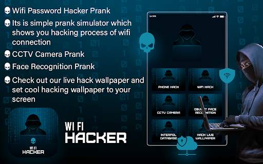 Wifi Password Hacker Prank screenshot 1