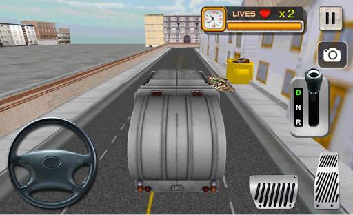 City Garbage Cleaner Truck 3D screenshot 2