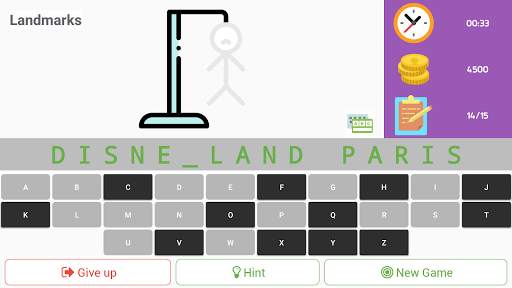 Hangman: Smart TVs, Phones screenshot 10