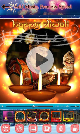 Diwali Video Maker with Music screenshot 3