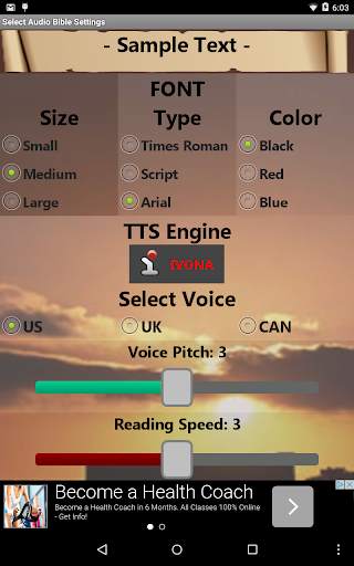 Audio Bible in English screenshot 11
