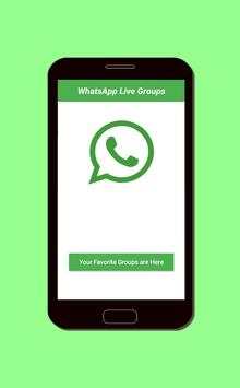 Groups for whatsapp - Live screenshot 1