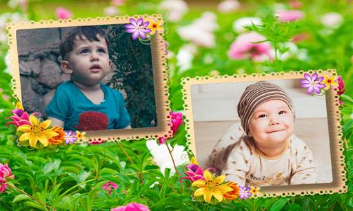 Beautiful Garden Double Photo Frame Application screenshot 24
