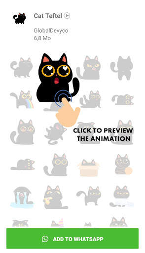 Funny animated stickers for WhatsApp 2021 screenshot 4