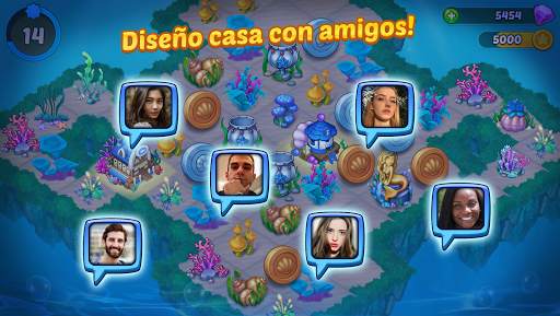 Merge Mermaids-magic puzzles screenshot 5