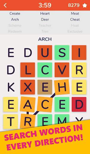 Word Find : Hidden Words screenshot 2