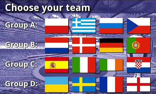 EURO 2012 Football/Soccer Game screenshot 1