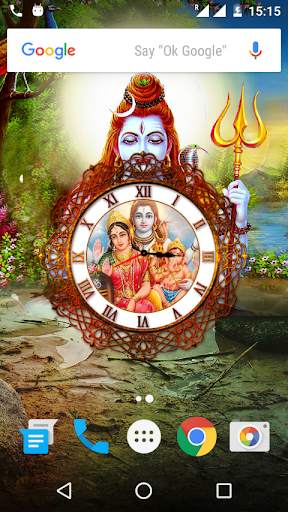 Shiv Ji Clock Live Wallpaper screenshot 4