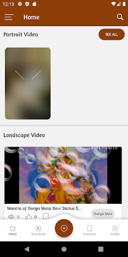 Durga Maa Video Status - Mata Devi Bhajan & Songs screenshot 6