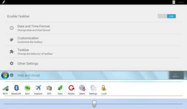 7 Glass Theme - FTaskbar screenshot 6