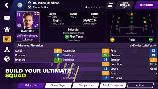 Football Manager 2021 Mobile screenshot 1