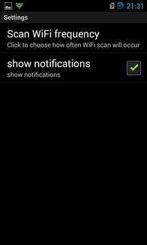 Favorites Wifi - battery save screenshot 4