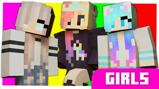 Girl for minecraft screenshot 2