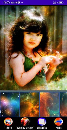 Galaxy Photo Overlay Effects screenshot 1