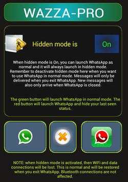WhatsApp Last Seen - WazzaPro screenshot 2