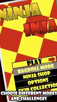 Ninja Inja: Addicting, Hard screenshot 3