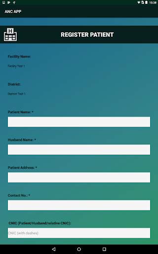 ANC Application screenshot 2
