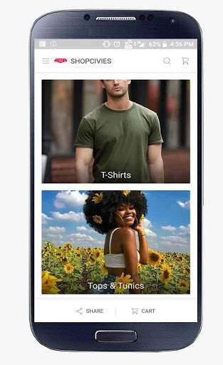 Civies Shopping App screenshot 1