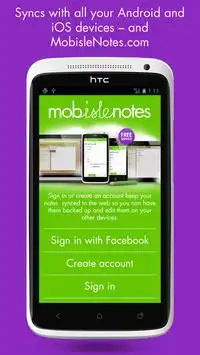 MobisleNotes screenshot 1