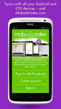 MobisleNotes screenshot 1