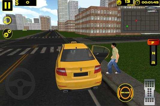 Super Furious Taxi Driving 3D screenshot 3