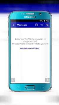 Happy  New Year Messages 2017 screenshot 5