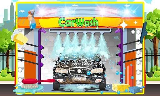 Police Car repair and wash screenshot 8