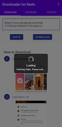 Downloader for Facebook Reels screenshot 2