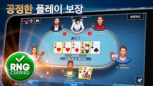 텍사스 홀덤 & 오마하 포커 - Pokerist screenshot 1