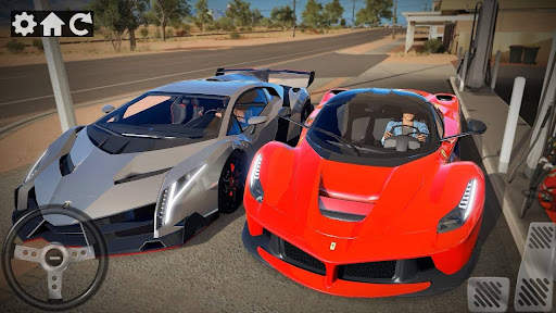 Fast Ferrari Driving Simulator screenshot 1