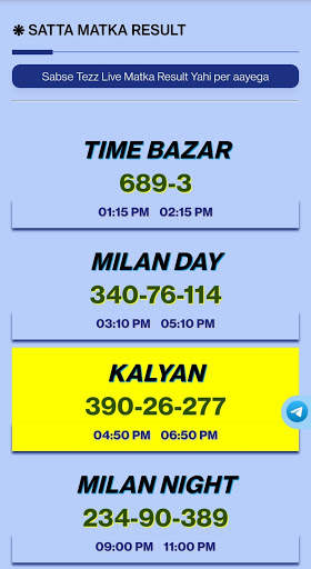 Matka - Satta Matka, Kalyan Chart screenshot 3