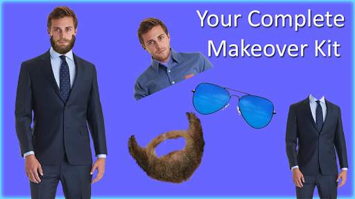 Men Hair Style Editor -  Men Suit Photo Editor screenshot 1