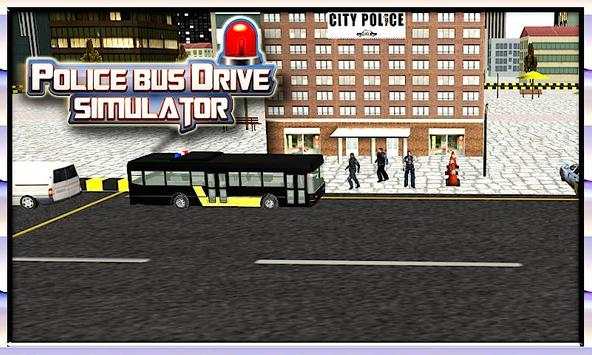 Police Bus Driving Simulator screenshot 5