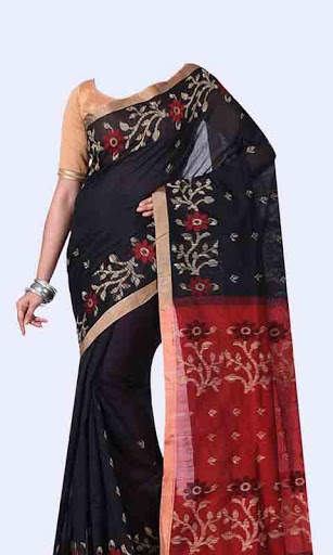 Women Transparent Saree Photo Suit скриншот 5