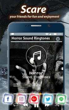 Horror Sound Ringtones 4 تصوير الشاشة