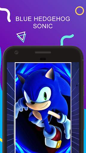 Blue Hedgehog Wallpaper screenshot 1