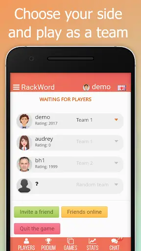 Rackword - Online word game screenshot 3