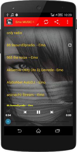 Emo MUSIC Radio screenshot 1