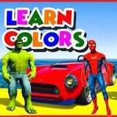 Superhero Car Stunt Racing Supercity Color Cars logo
