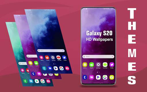 Themes for Samsung Galaxy S20 and S20 Ringtones screenshot 1