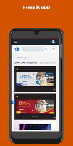 Freepik: graphic design (official app) 6 تصوير الشاشة